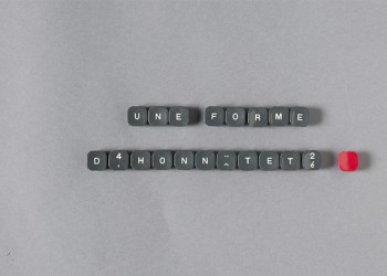 UNE FORME D'HONNETETE, Mémoire, 2012